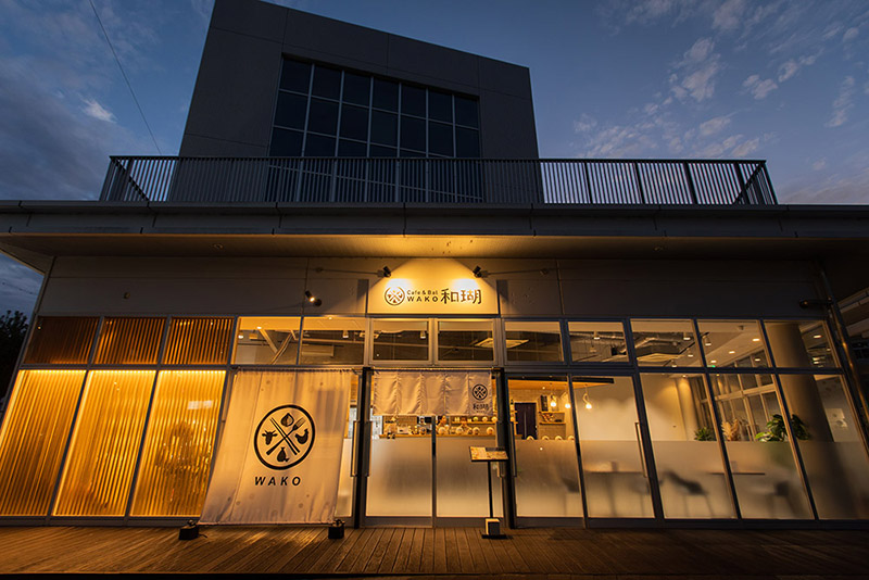 守山駅近カフェ＆バル和瑚の外観