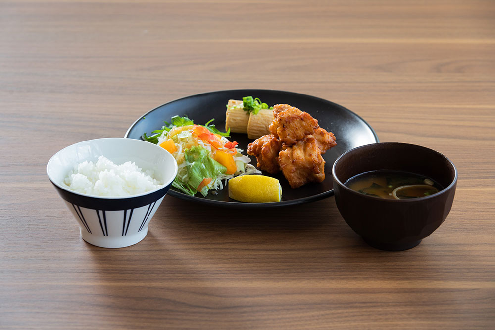 近江鶏 唐揚げランチ